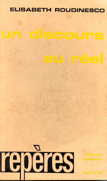 Un discours au reel / theorie de l'inconscient et politique de la psychanalyse