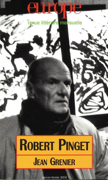 Europe, n° 897-898. Robert Pinget