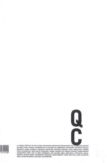 Design graphique Québec : 1998-2008. Québec graphic design : 1998-2008