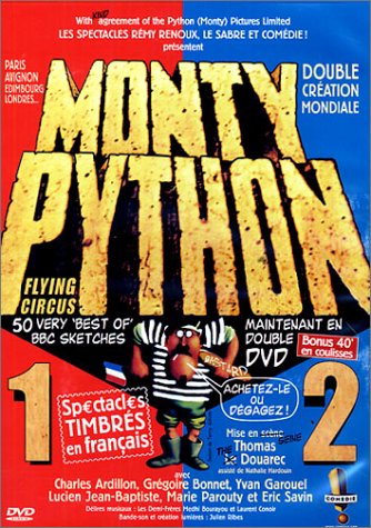 Couverture de Monty Python Flying Circus-Spectacles timbrés en français [Édition Collector]