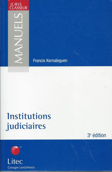 Institutions judiciaires, 10e édition