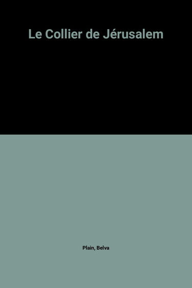Le Collier de Jérusalem