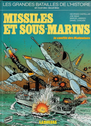 Couverture de Missiles et sous-marins : le conflit des Malouines