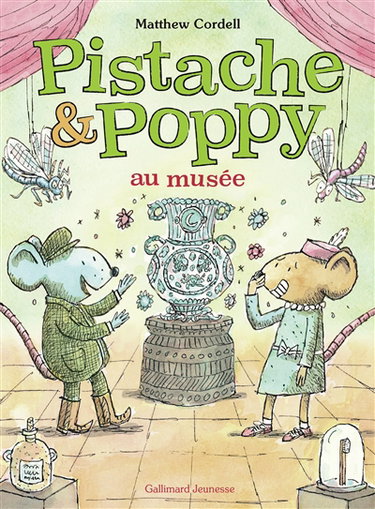 Couverture de Pistache & Poppy. Pistache & Poppy au musée