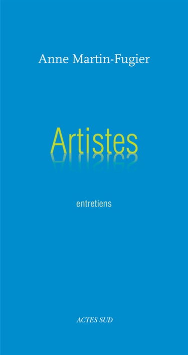 Artistes : entretiens