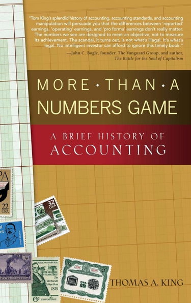 Couverture de More Than a Numbers Game: A Brief History of Accounting