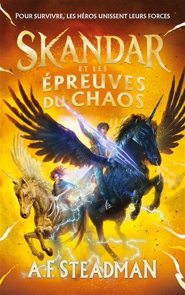Couverture de Skandar. Vol. 3. Skandar et les épreuves du chaos