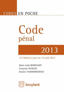 Code pénal 2013