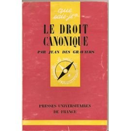 Le Droit canonique