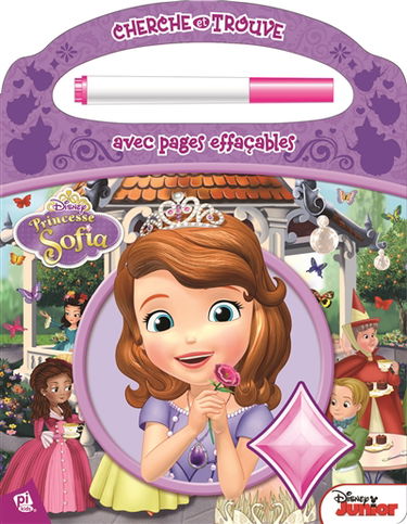 Princesse Sofia : cherche et trouve avec pages effaçables