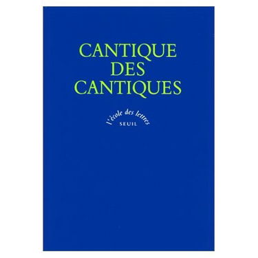Cantique des cantiques, Ruth, Ecclésiaste, Lamentations, Esther