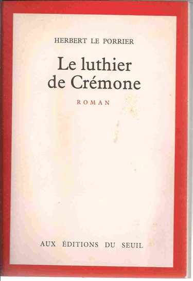 Couverture de Le Luthier de Crémone