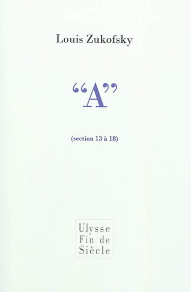 A. Sections 13 à 18