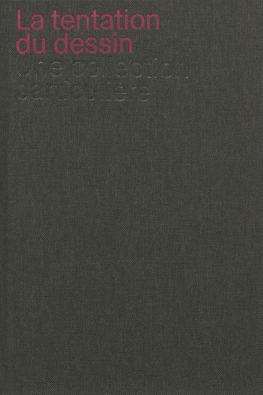 Couverture de La tentation du dessin, une collection particulière