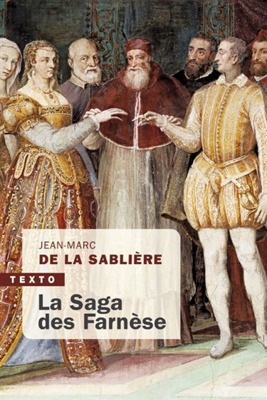 Couverture de La saga des Farnèse