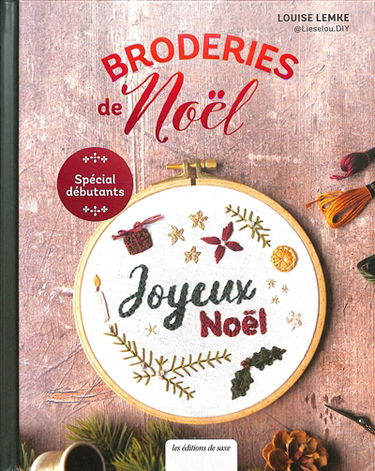Broderies de Noël : spécial débutants