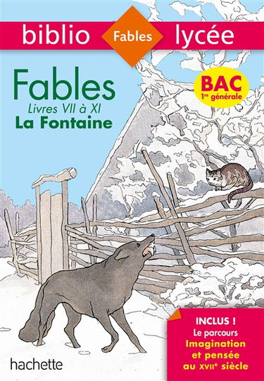Fables : livres VII, VIII et IX : nouveau bac