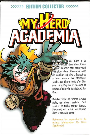 My hero academia : coffret volume 36