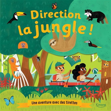 Couverture de Direction la jungle !