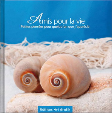 Couverture de Amis pour la vie: Petites pensées pour quelqu'un que j'appécie