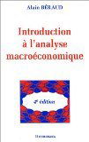 Introduction à l'analyse macroéconomique