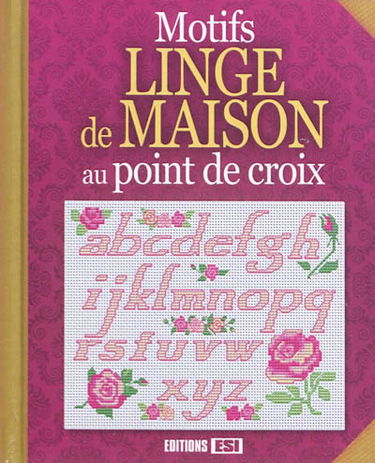 Motifs linge de maison au point de croix