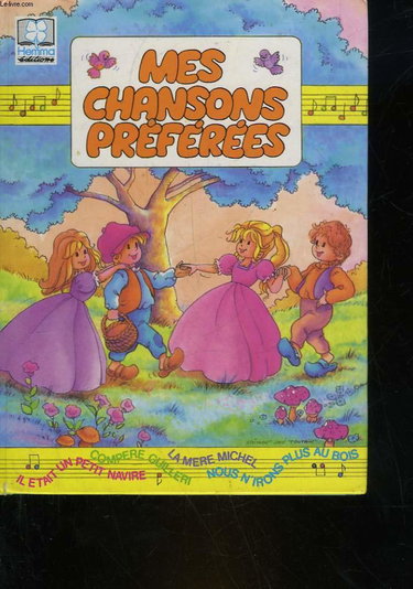 Couverture de J'Ecoute Mes Chansons Preferees: Volume 4 with Book