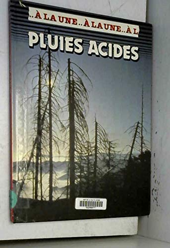 Couverture de Pluies acides
