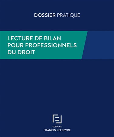 Lecture de bilan pour professionnels du droit