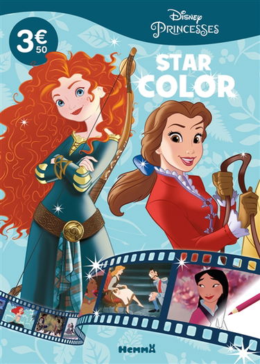 Disney Princesses : Star Color (Merida et Belle)