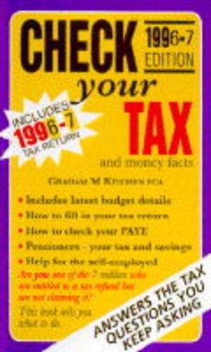 Couverture de Check Your Tax and Money Facts