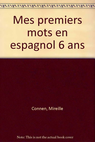 Mes premiers mots en espagnol