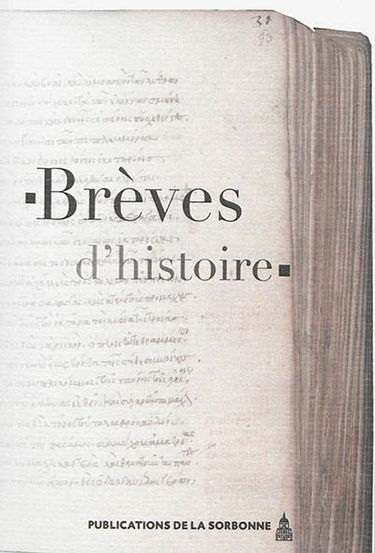 Brèves d'histoire