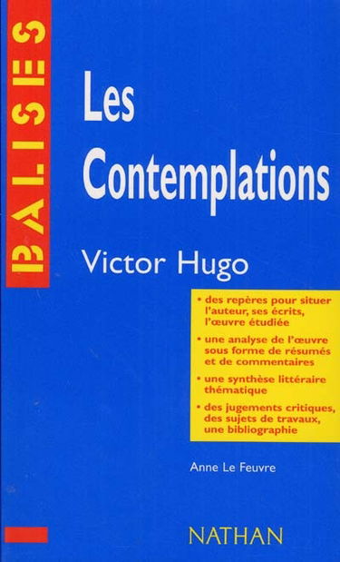 Les contemplations, de Victor Hugo
