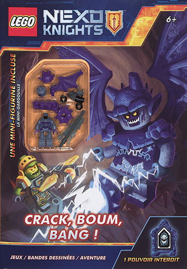 Couverture de Lego Nexo knights : crack, boum, bang !