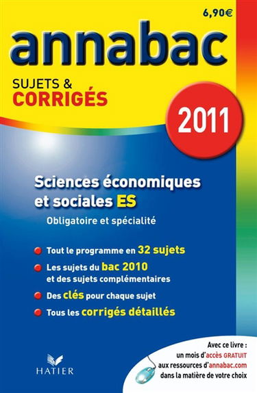 Sciences économiques et sociales ES, obligatoire et spécialité