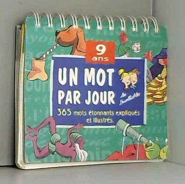 Un Mot par jour 9 ans