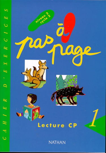 Pas à page, lecture CP : cahier d'exercices 1