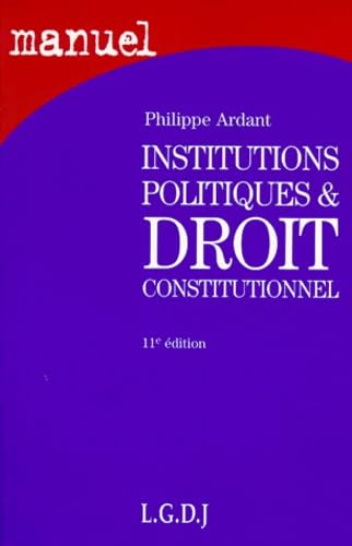 Institutions politiques et droit constitutionnel