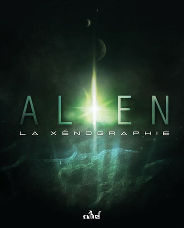 Couverture de Alien : la xénographie par Nicolas Martin
