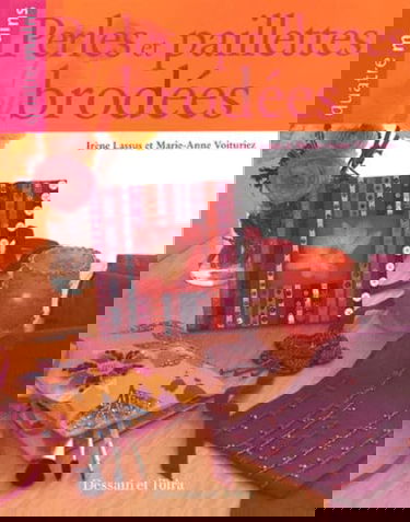 Perles et paillettes brodées