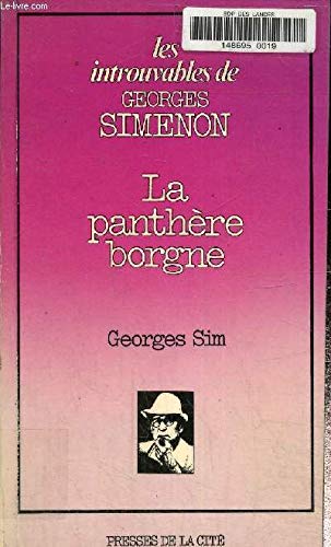 Couverture de La Panthère borgne par Georges Simenon