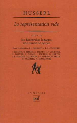 Les recherches logiques de Husserl : une oeuvre de percée