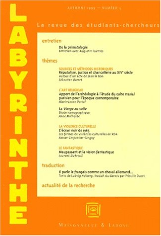 Labyrinthe, N° 4, Automne 1999 :