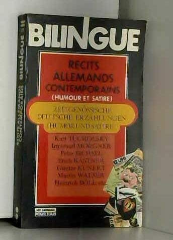 Récits allemands contemporains : humour et satire