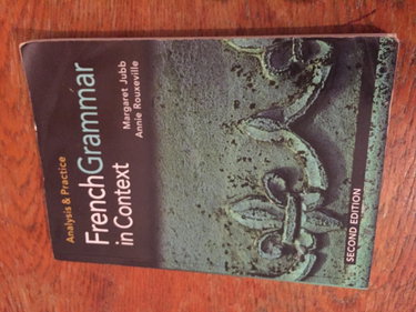 Couverture de French Grammar in Context: Analysis and Practice