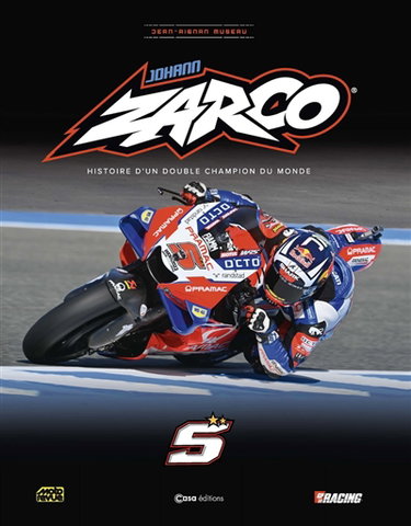 Couverture de Johann Zarco : histoire d'un double champion du monde