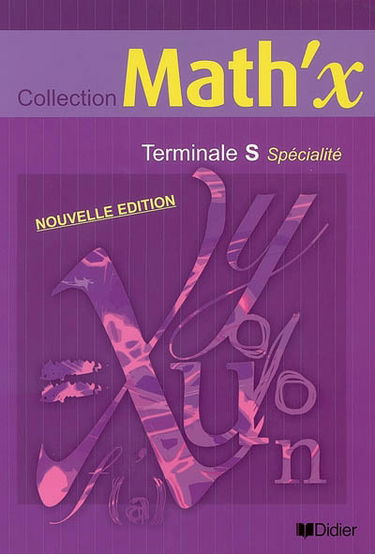 Math'x, terminale S spécialité
