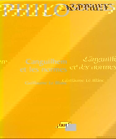 Canguilhem et les normes