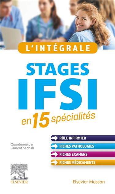 Couverture de L'intégrale stages IFSI en 15 spécialités